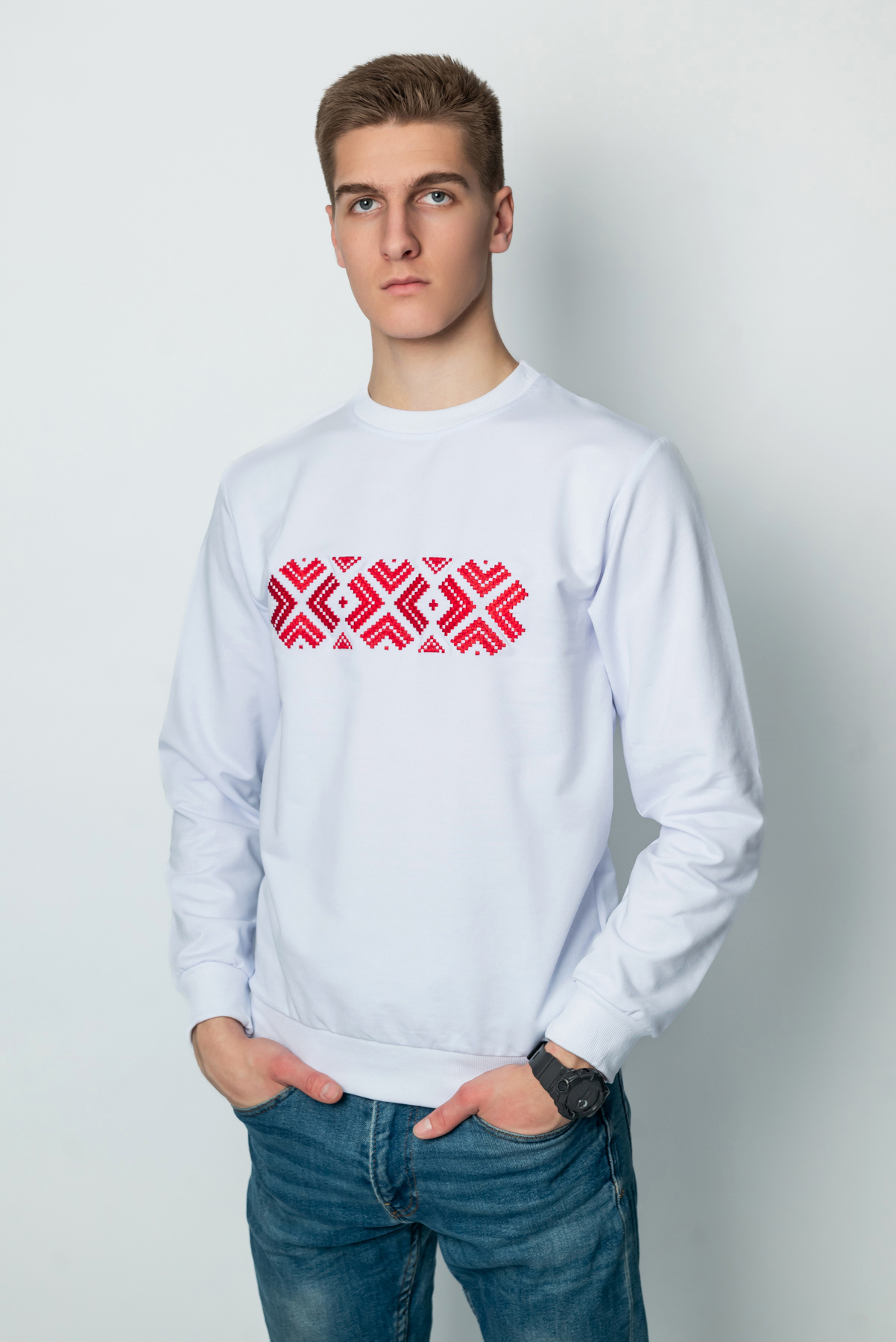 Džemperis be gobtuvo (unisex) - pagrindinis paveikslėlis