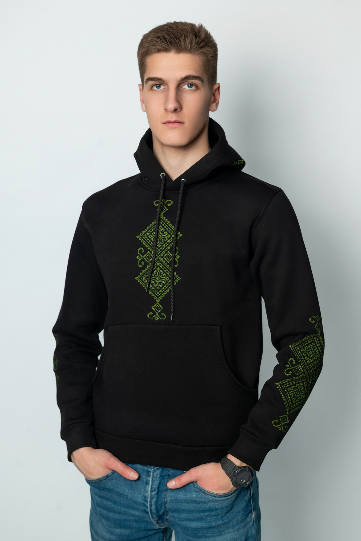 Džemperis su gobtuvu (unisex) - pagrindinis paveikslėlis