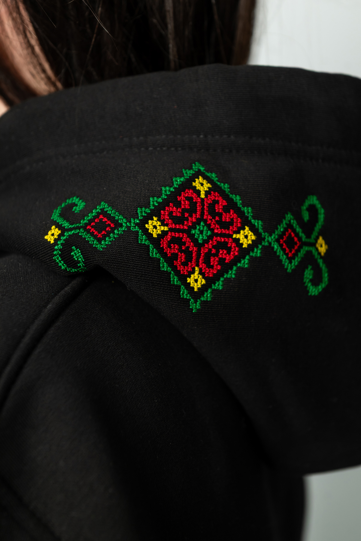 Džemperis su gobtuvu (unisex) - antras paveikslėlis