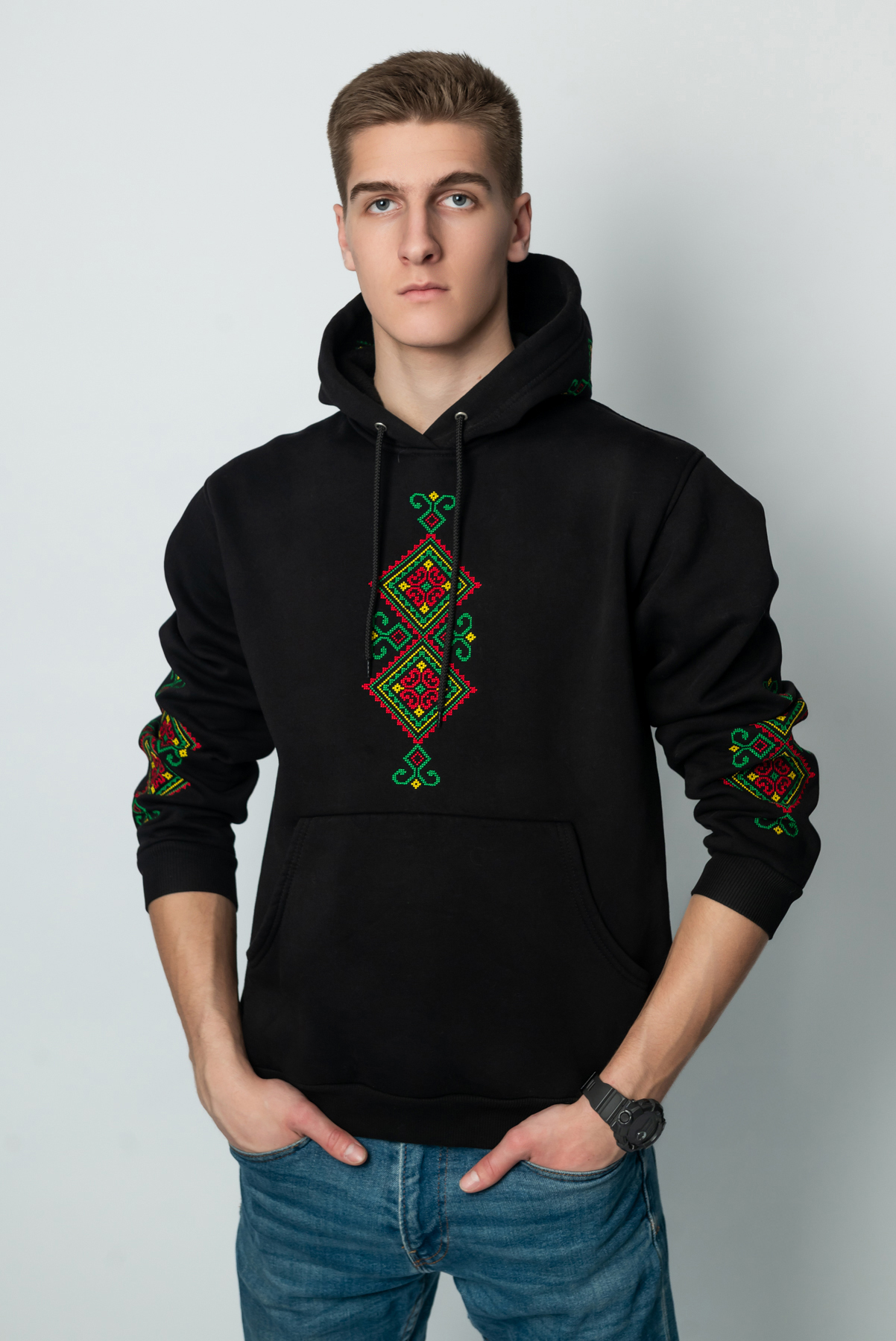 Džemperis su gobtuvu (unisex) - pagrindinis paveikslėlis