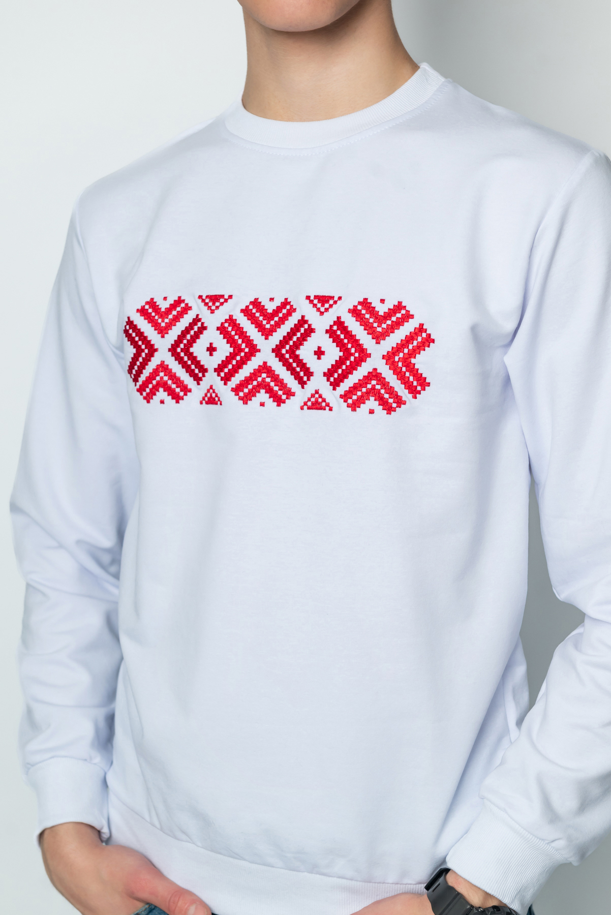 Džemperis be gobtuvo (unisex) - antras paveikslėlis