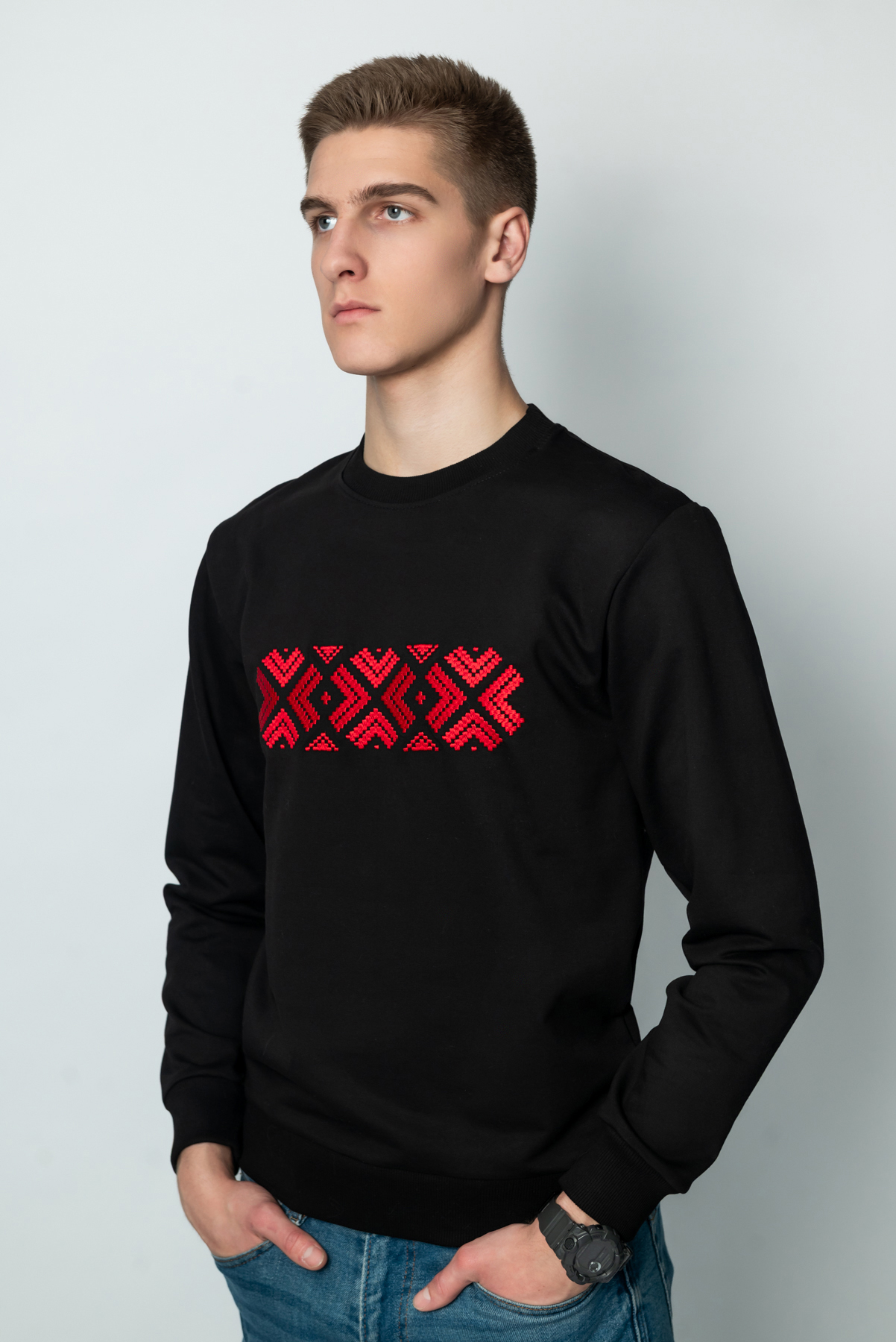 Džemperis be gobtuvo (unisex) - pagrindinis paveikslėlis